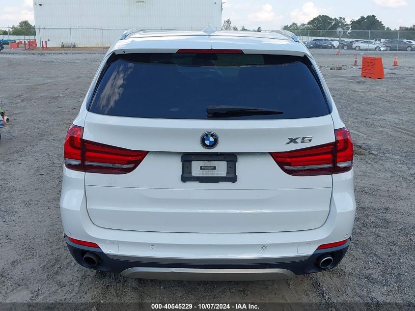 2017 BMW X5 xDrive35I VIN: 5UXKR0C39H0V83327 Lot: 40545229