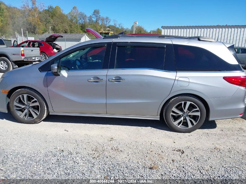 2018 Honda Odyssey Elite VIN: 5FNRL6H93JB051130 Lot: 40545244