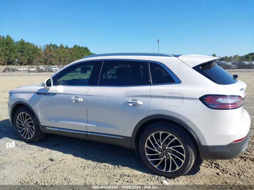 2019 Lincoln Nautilus Reserve VIN: 2LMPJ8LP8KBL18291 Lot: 40545245