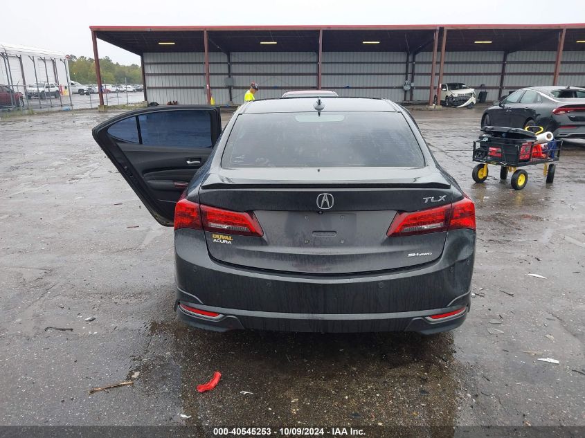 2015 Acura Tlx Advance VIN: 19UUB3F71FA001826 Lot: 40545253