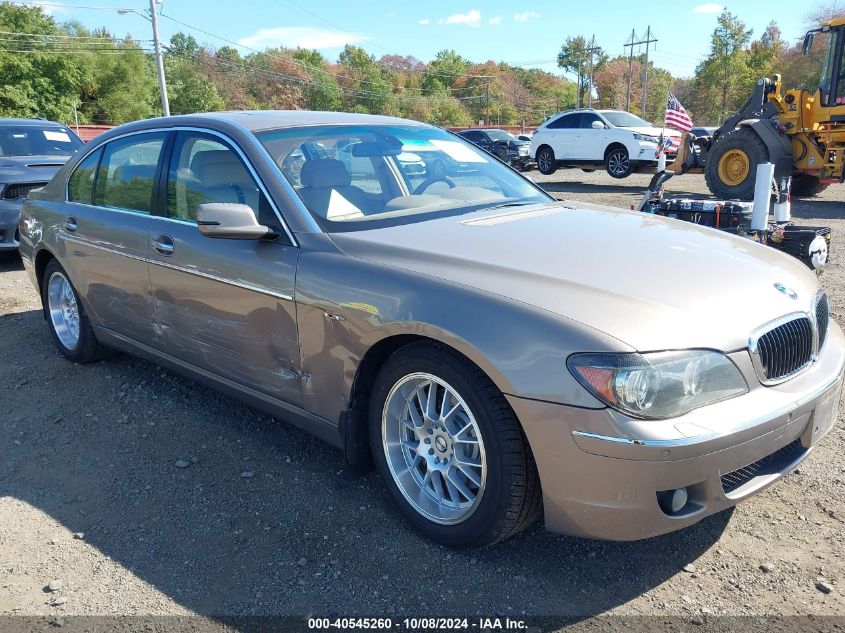 2006 BMW 750Li VIN: WBAHN83566DT64691 Lot: 40545260