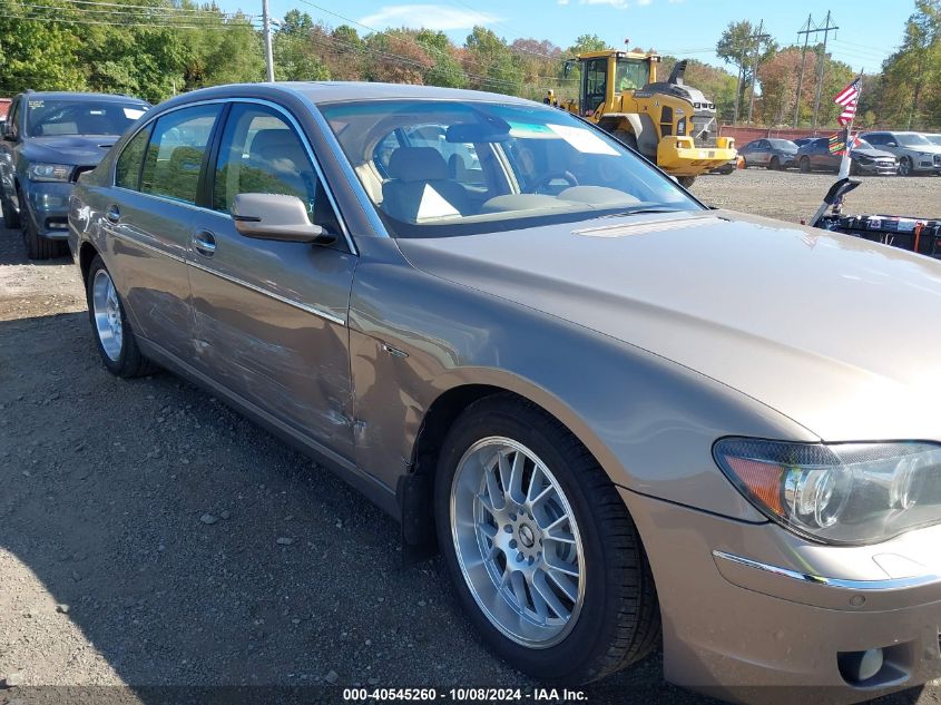 2006 BMW 750Li VIN: WBAHN83566DT64691 Lot: 40545260