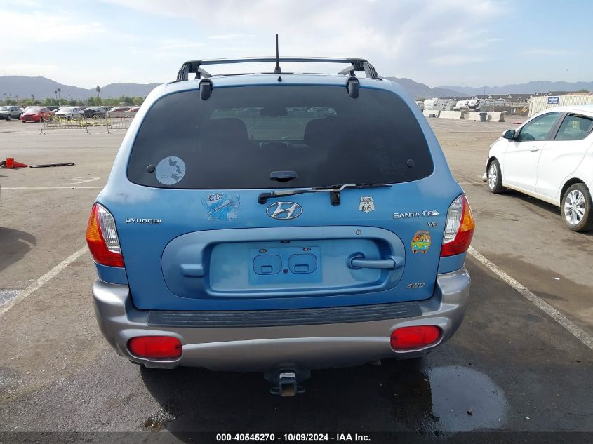 2004 Hyundai Santa Fe Gls VIN: KM8SC73D14U835249 Lot: 40545270