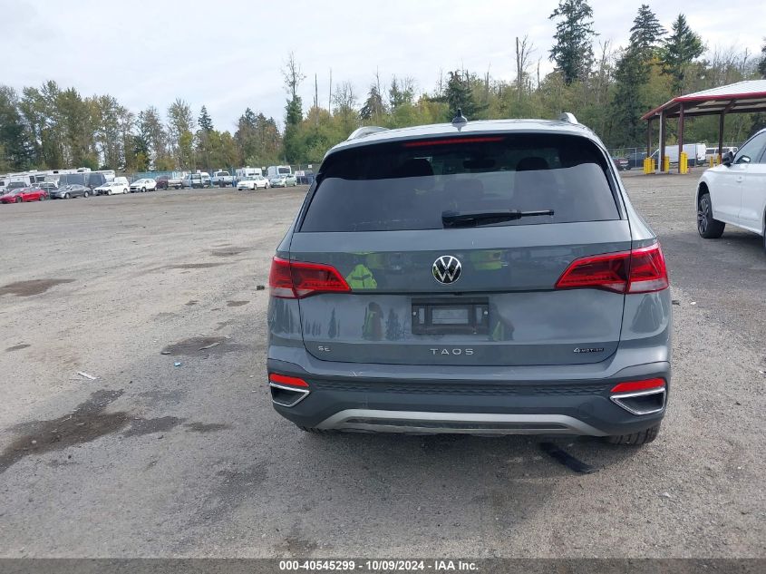 2022 Volkswagen Taos 1.5T Se VIN: 3VVYX7B24NM069530 Lot: 40545299