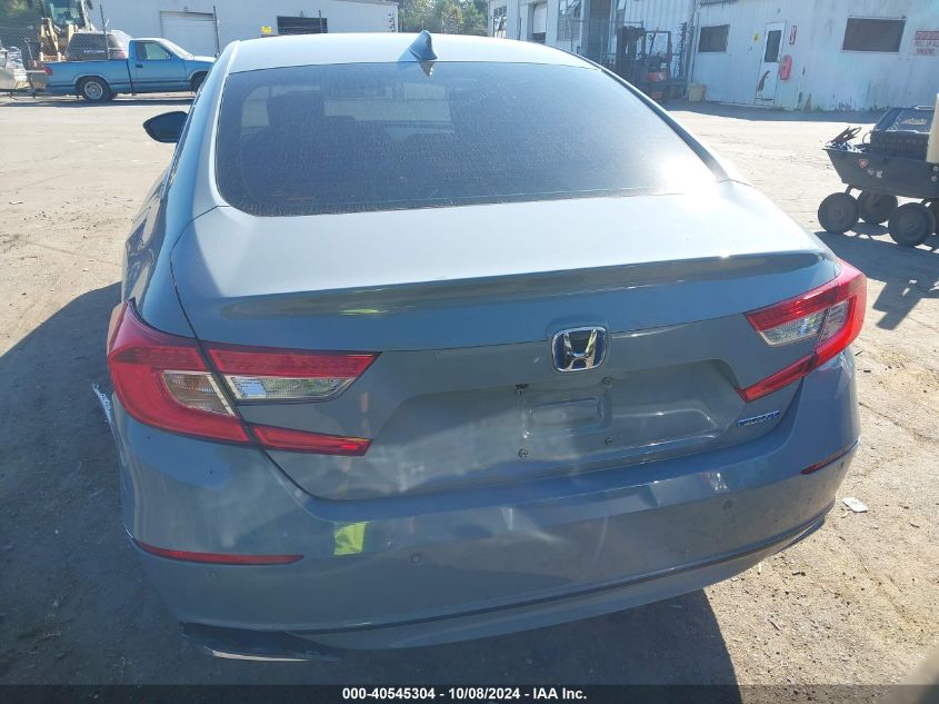 2022 Honda Accord Hybrid Touring VIN: 1HGCV3F91NA025448 Lot: 40545304