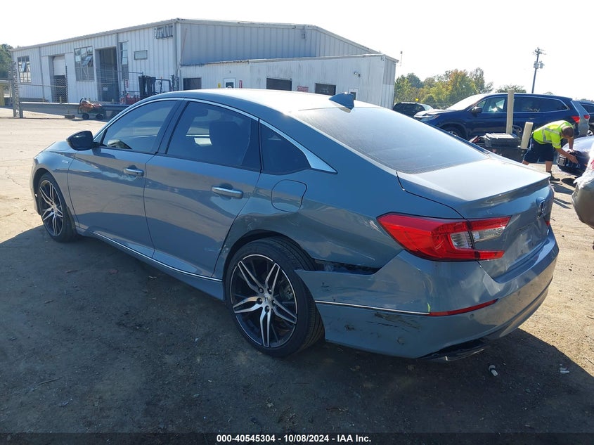 VIN 1HGCV3F91NA025448 2022 HONDA ACCORD HYBRID TOURING