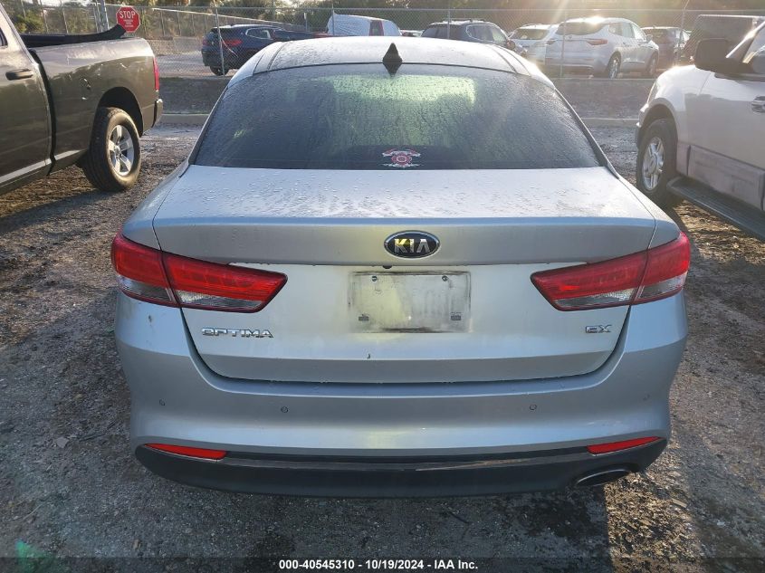 2018 KIA OPTIMA EX - 5XXGU4L30JG179866