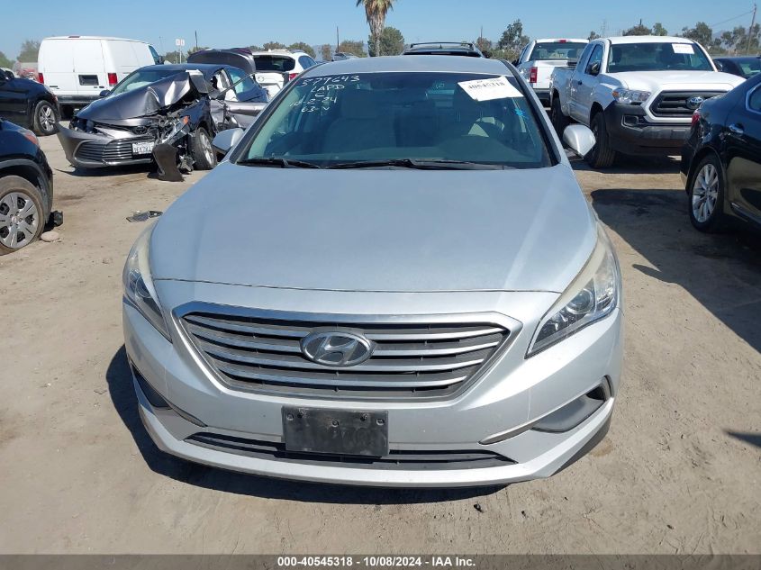 5NPE24AF0HH575112 2017 Hyundai Sonata Se