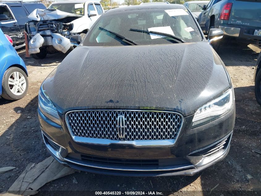 2019 Lincoln Mkz Standard VIN: 3LN6L5A96KR620961 Lot: 40545320