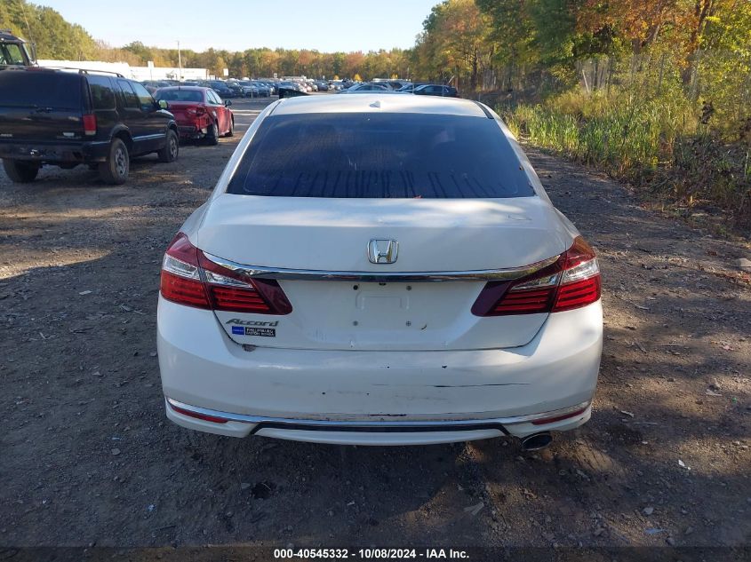 1HGCR2F84GA106212 2016 Honda Accord Exl