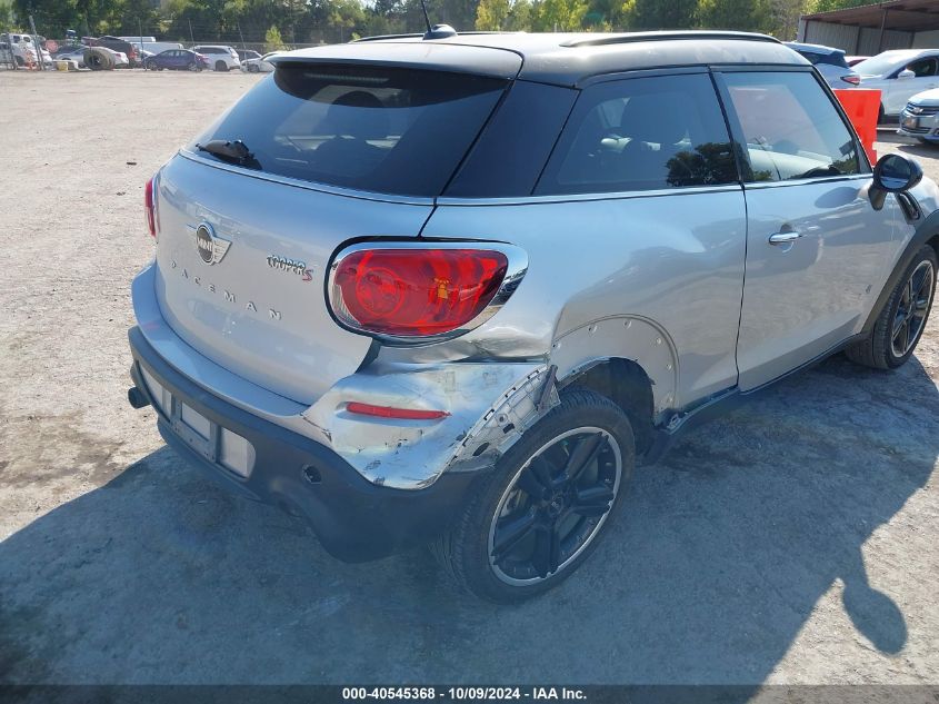 2014 Mini Paceman Cooper S VIN: WMWSS7C53EWN72023 Lot: 40545368