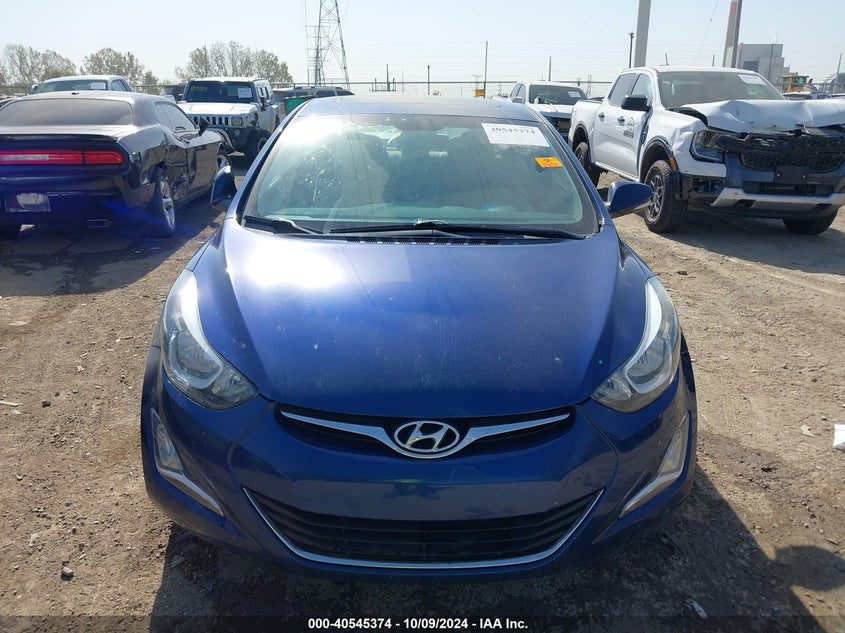5NPDH4AE3GH677522 2016 Hyundai Elantra Value Edition