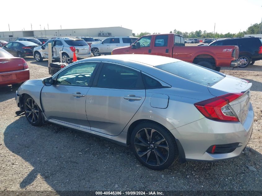 2HGFC2F84KH503461 2019 Honda Civic Sport