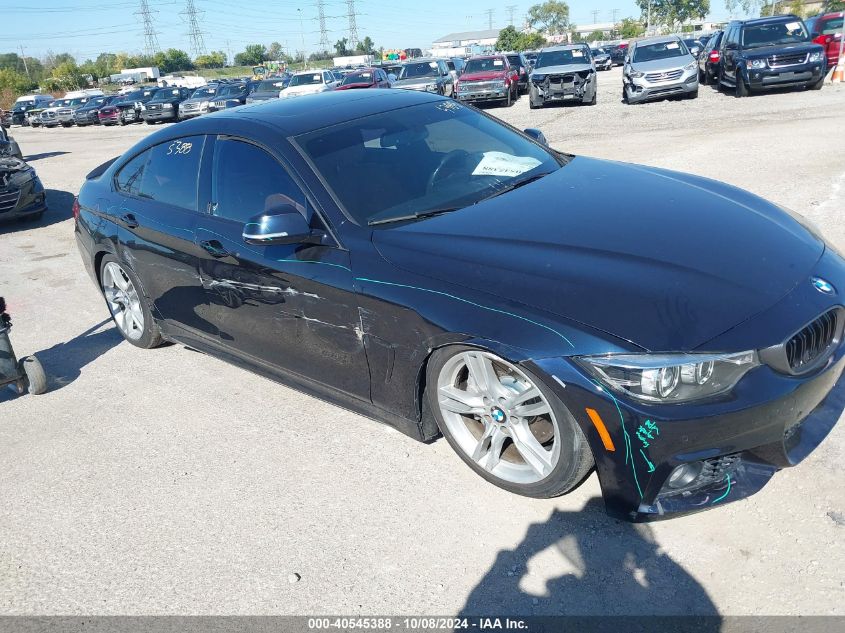 2019 BMW 440I Gran Coupe xDrive VIN: WBA4J7C5XKBM74511 Lot: 40545388