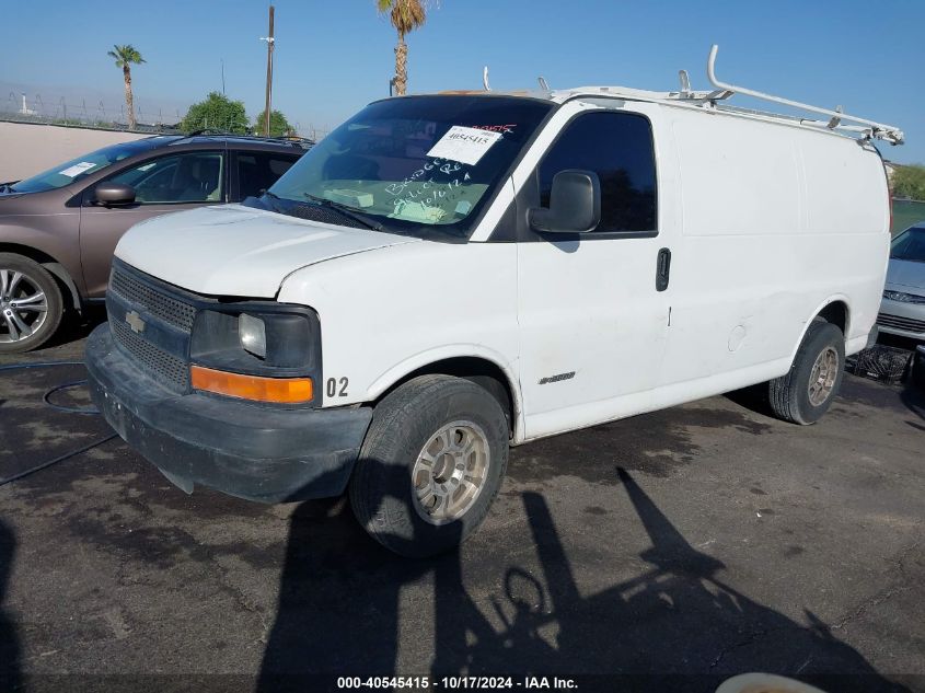 2006 Chevrolet Express Work Van VIN: 1GCGG25V261109704 Lot: 40545415