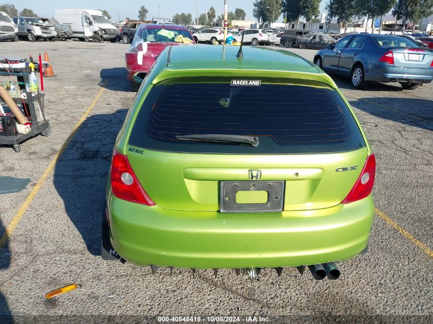 SHHEP33532U310172 2002 Honda Civic Si