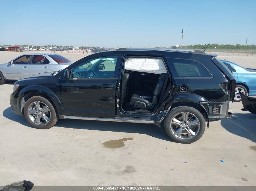 2017 Dodge Journey Crossroad Plus VIN: 3C4PDCGB7HT702360 Lot: 40545421