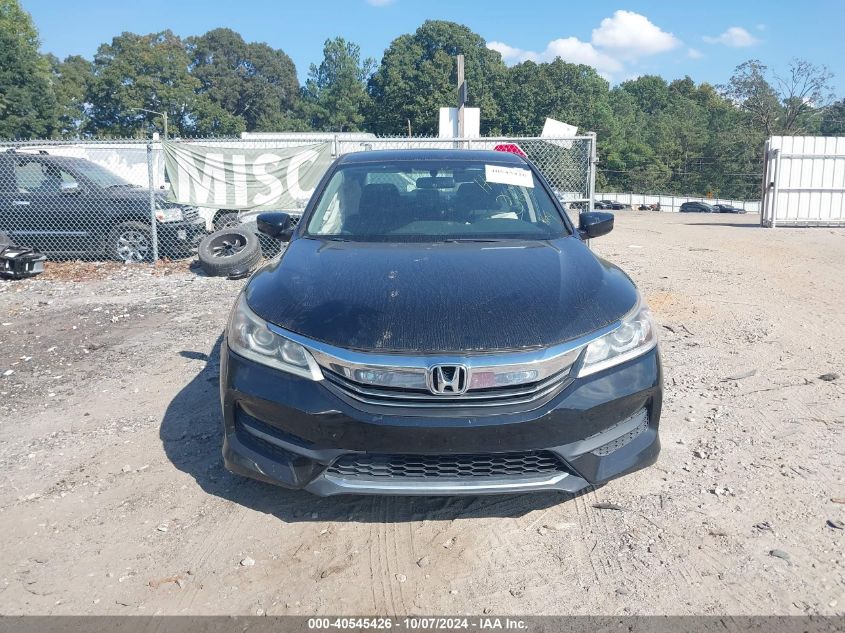 1HGCR2F38GA133661 2016 Honda Accord Lx