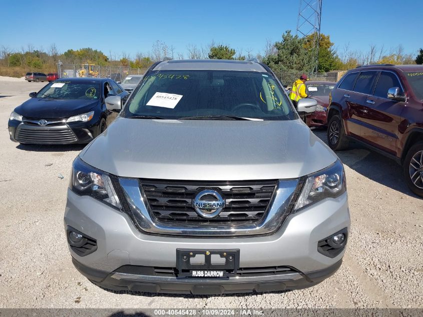 2017 Nissan Pathfinder S/Sv/Sl/Platinum VIN: 5N1DR2MM6HC639814 Lot: 40545428