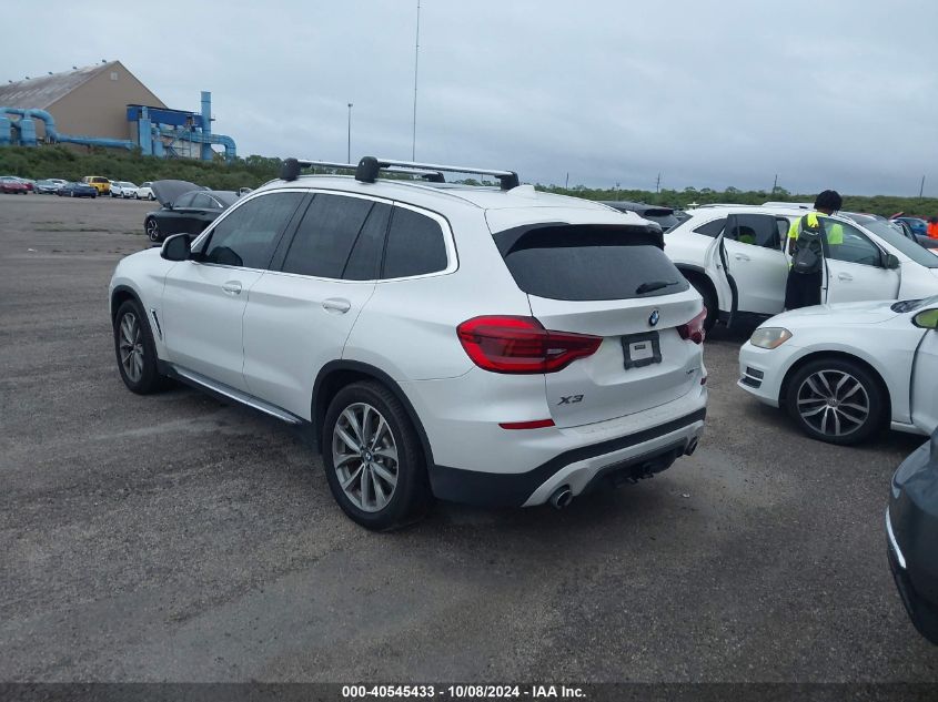 2019 BMW X3 XDRIVE30I - 5UXTR9C53KLP93891