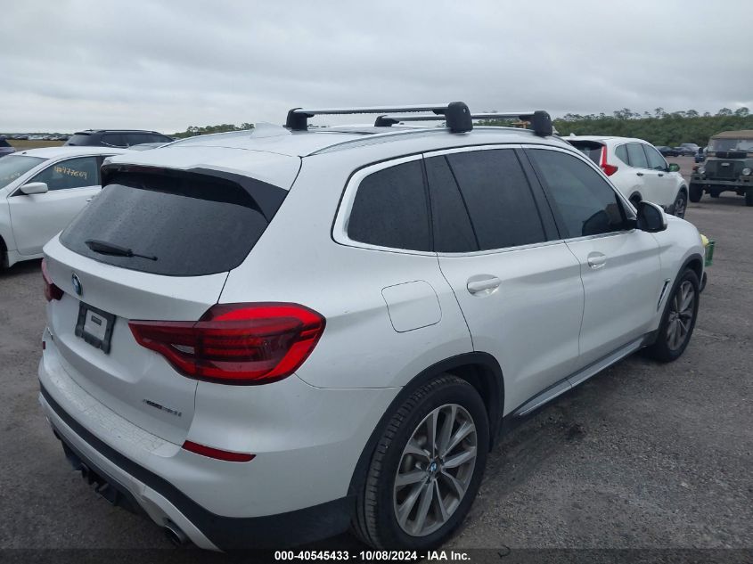 2019 BMW X3 XDRIVE30I - 5UXTR9C53KLP93891