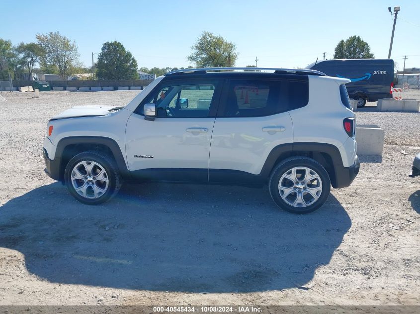 2018 Jeep Renegade Limited 4X4 VIN: ZACCJBDB1JPJ00456 Lot: 40545434