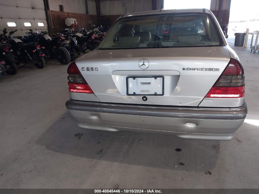 2000 Mercedes-Benz C 230 Kompressor VIN: WDBHA24G9YA821444 Lot: 40545446