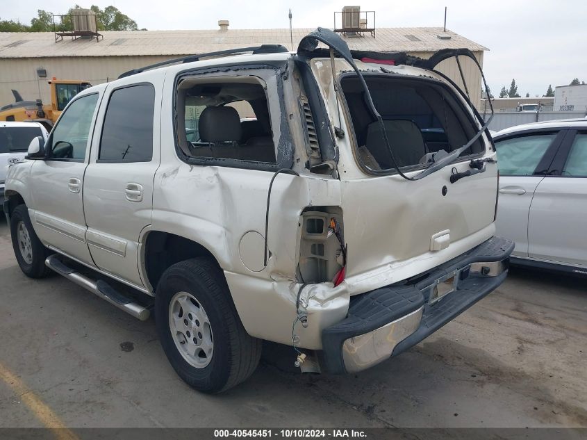 1GNEC13V45R151136 2005 Chevrolet Tahoe Ls