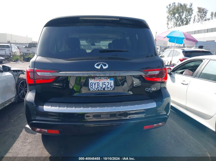 2021 Infiniti Qx80 Premium Select VIN: JN8AZ2AF2M9720012 Lot: 40545455