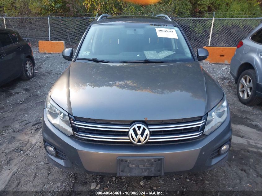 2015 Volkswagen Tiguan Sel VIN: WVGBV7AX2FW511130 Lot: 40545461