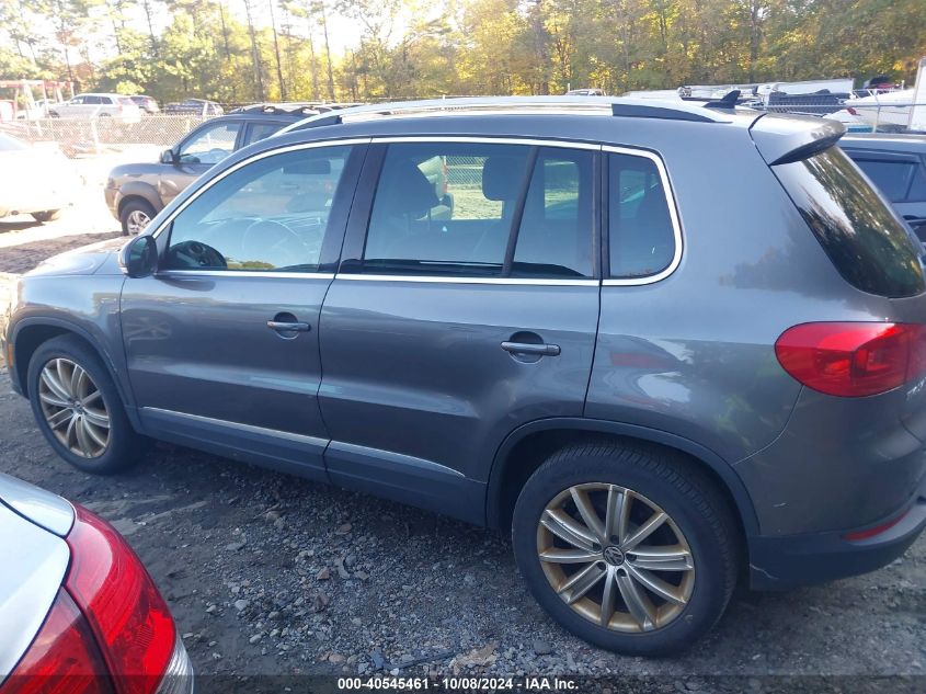 2015 Volkswagen Tiguan Sel VIN: WVGBV7AX2FW511130 Lot: 40545461