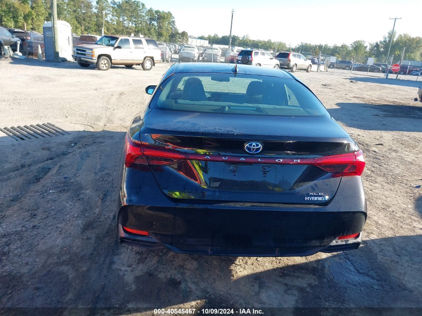 2019 Toyota Avalon Hybrid Xle VIN: 4T1B21FB1KU005605 Lot: 40545467