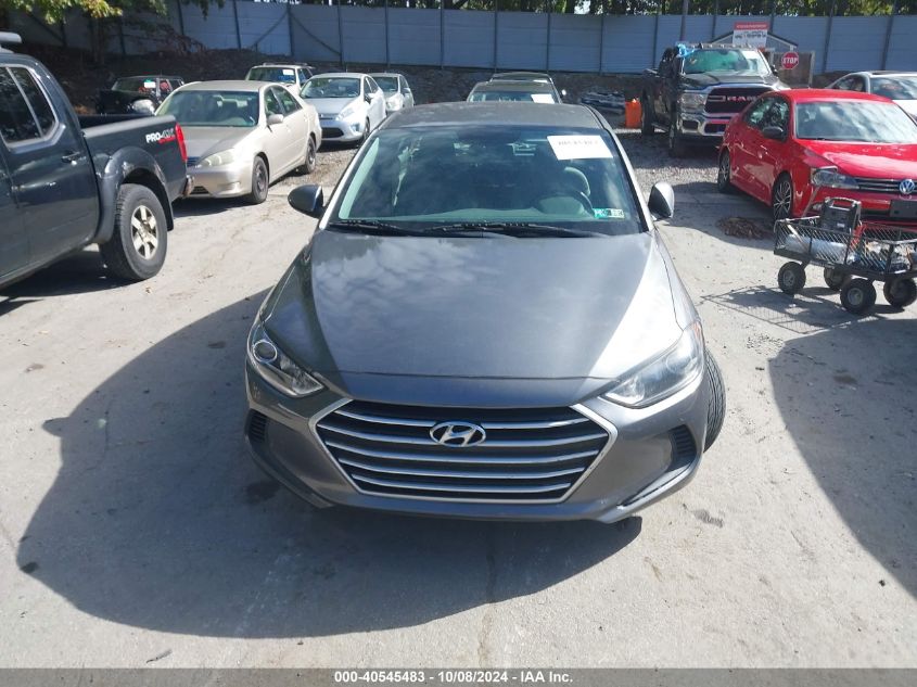 5NPD74LF5JH387119 2018 Hyundai Elantra Se