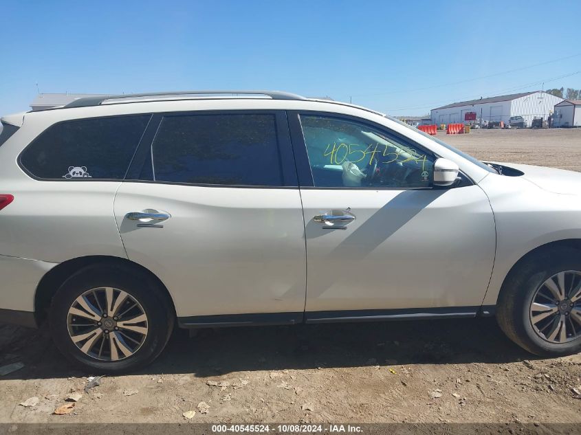 2019 Nissan Pathfinder S/Sl/Sv/Platinum VIN: 5N1DR2MMXKC592889 Lot: 40545524