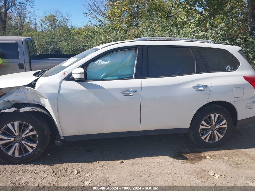 2019 Nissan Pathfinder S/Sl/Sv/Platinum VIN: 5N1DR2MMXKC592889 Lot: 40545524