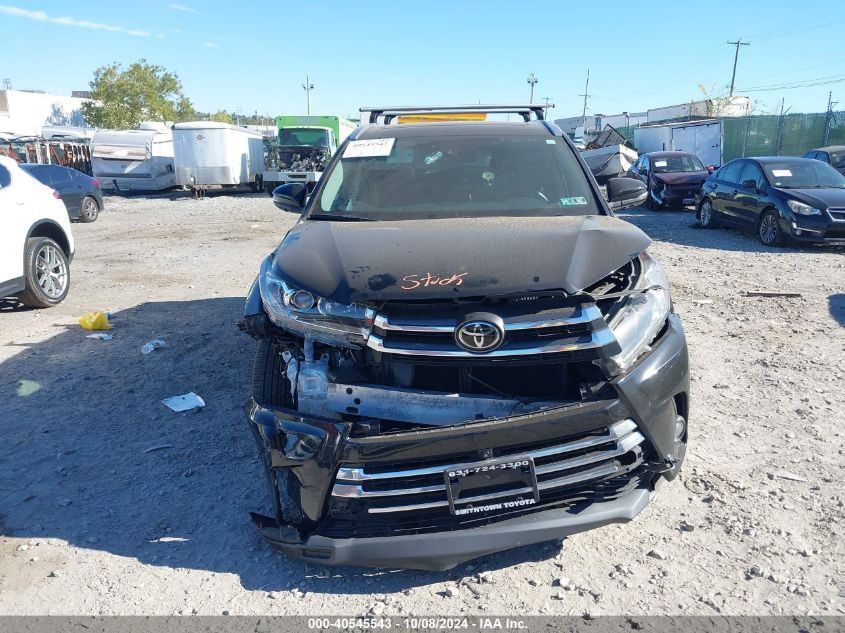 5TDDZRFH8HS415939 2017 Toyota Highlander Limited/Ltd Platinum