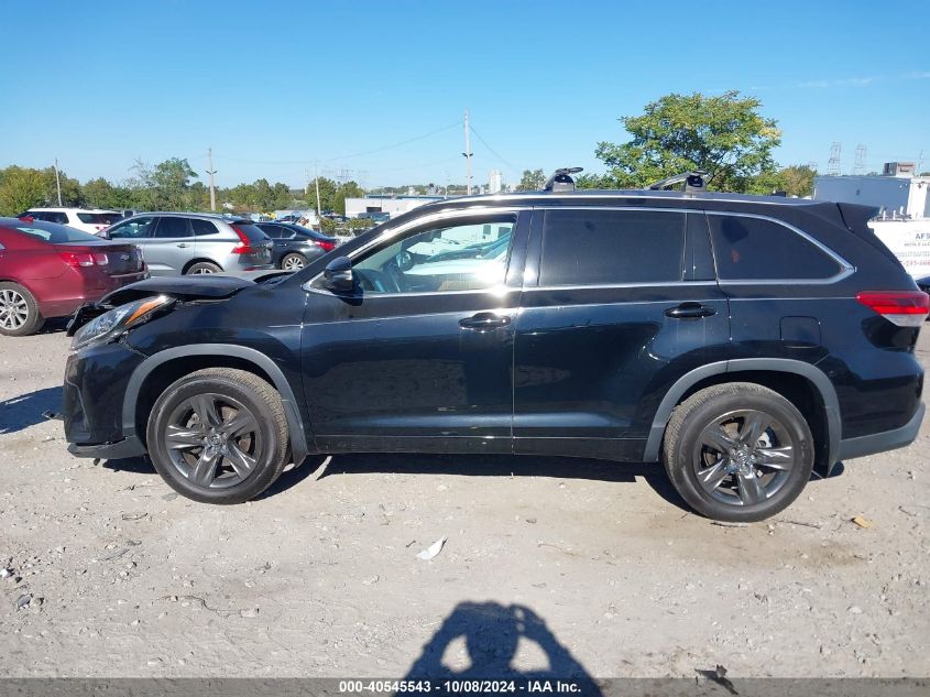 5TDDZRFH8HS415939 2017 Toyota Highlander Limited/Ltd Platinum