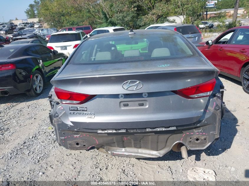 5NPD74LF7JH373688 2018 Hyundai Elantra Se