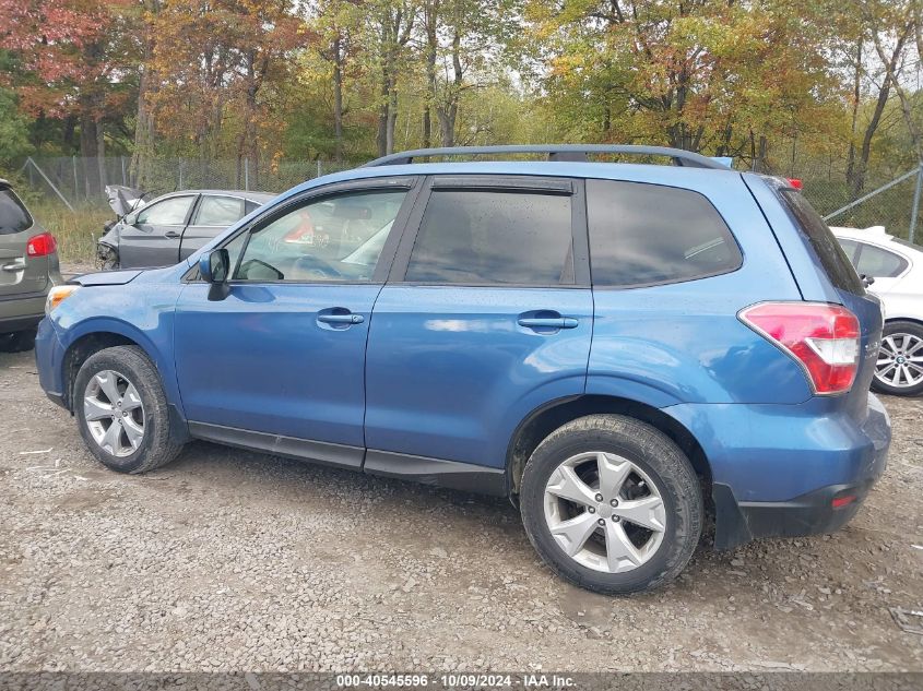 2016 Subaru Forester 2.5I Premium VIN: JF2SJADC3GH438394 Lot: 40545596