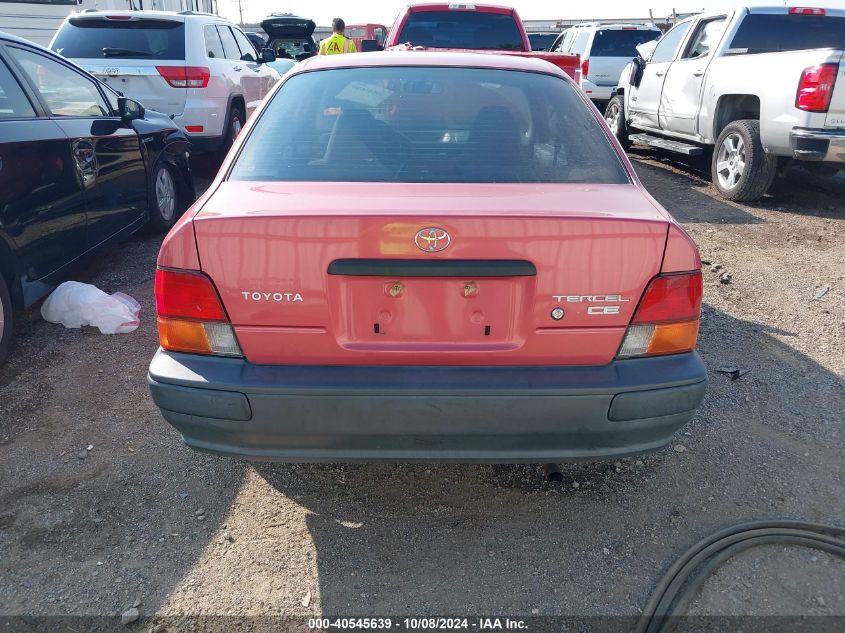 JT2AC52L8V0219191 1997 Toyota Tercel Ce