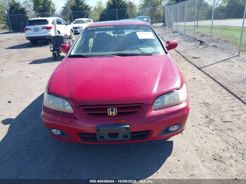 2001 Honda Accord 3.0 Ex VIN: 1HGCG22511A010286 Lot: 40545644