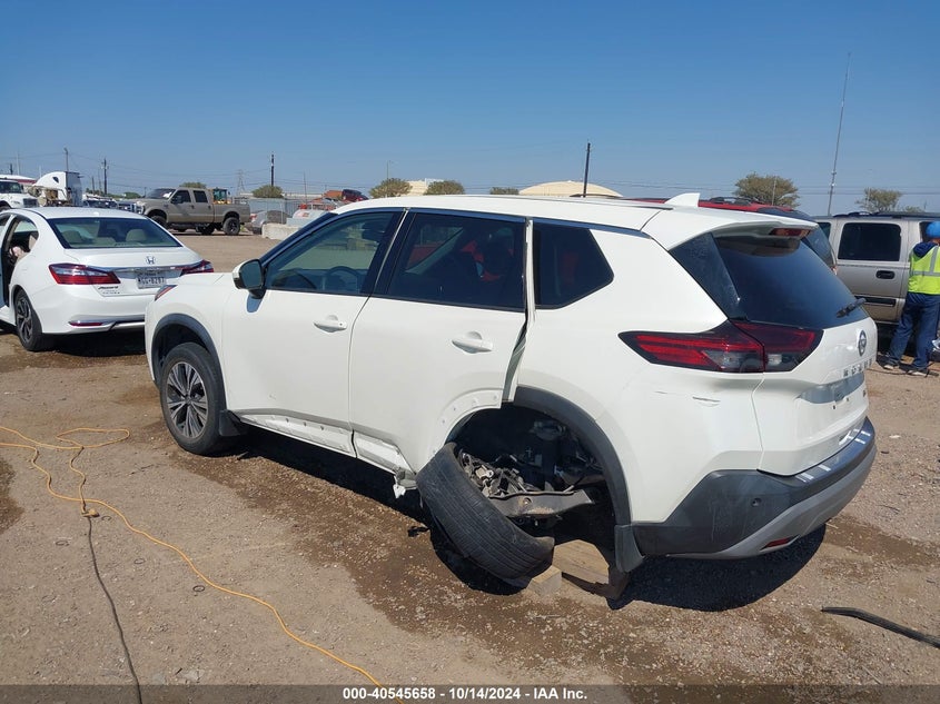 VIN 5N1AT3BA1MC787088 2021 NISSAN ROGUE SV FWD