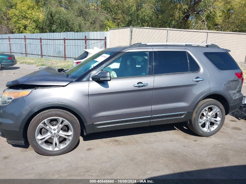 2013 Ford Explorer Limited VIN: 1FM5K8F86DGC82536 Lot: 40545660