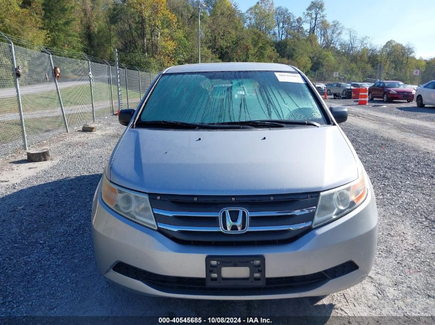 2013 Honda Odyssey Lx VIN: 5FNRL5H27DB087596 Lot: 40545685