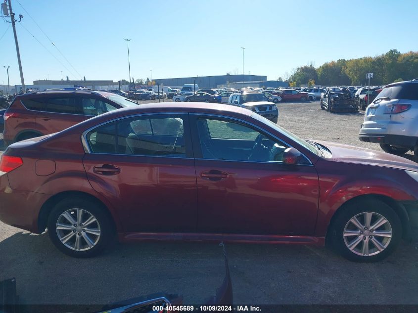 2010 Subaru Legacy 2.5I Premium VIN: 4S3BMCC64A3219526 Lot: 40545689