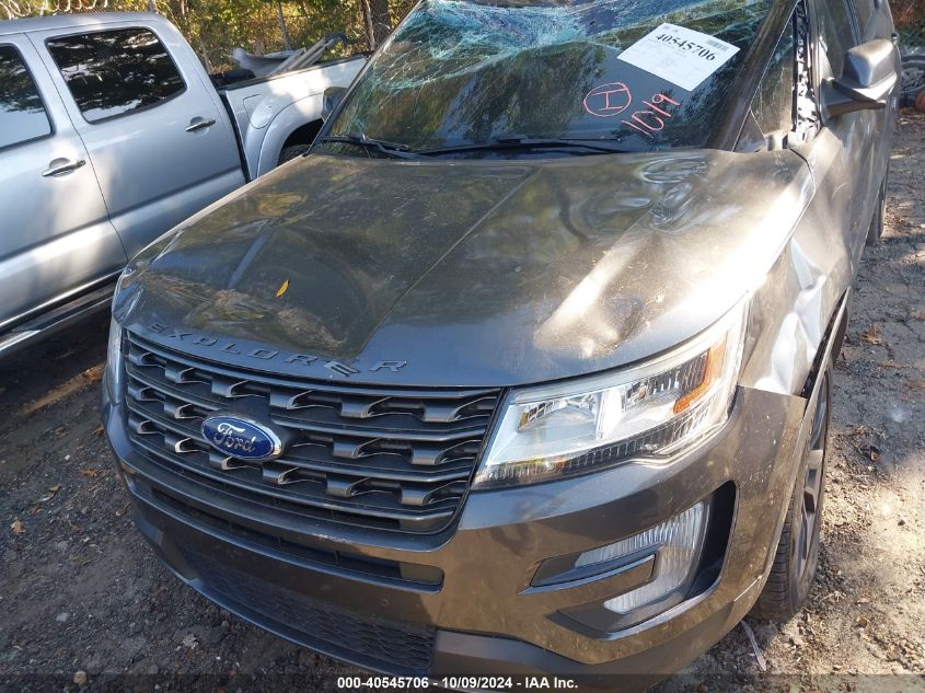 2017 Ford Explorer Xlt VIN: 1FM5K7D86HGD77813 Lot: 40545706