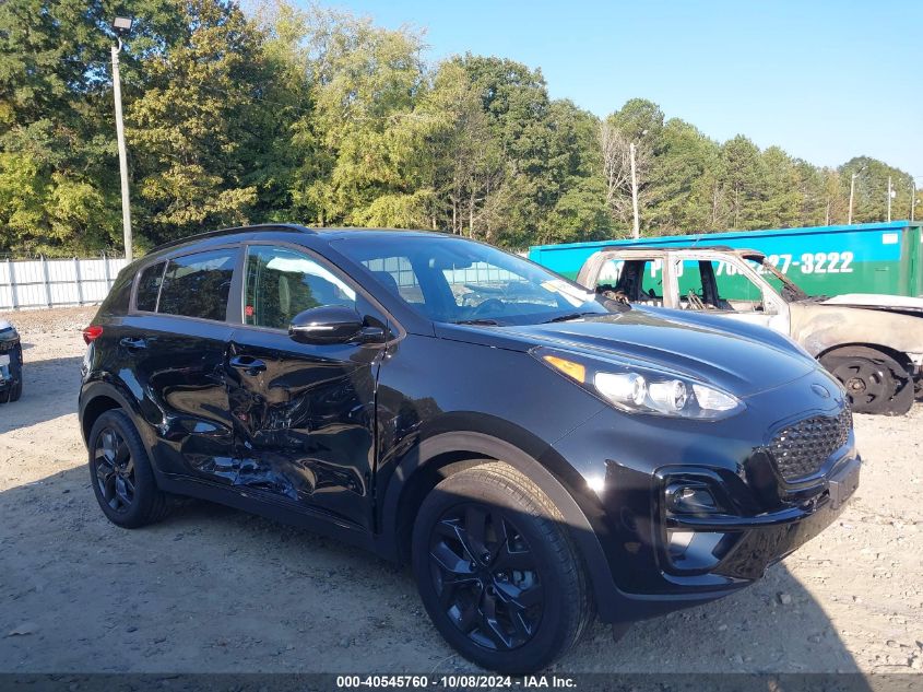 2022 Kia Sportage S VIN: KNDP6CAC6N7011655 Lot: 40545760