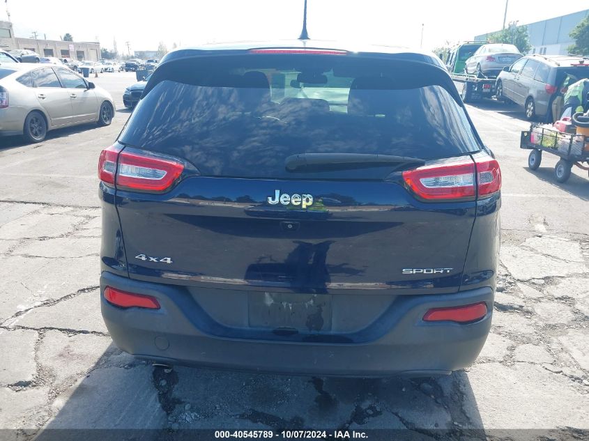 2015 Jeep Cherokee Sport VIN: 1C4PJMABXFW559015 Lot: 40545789