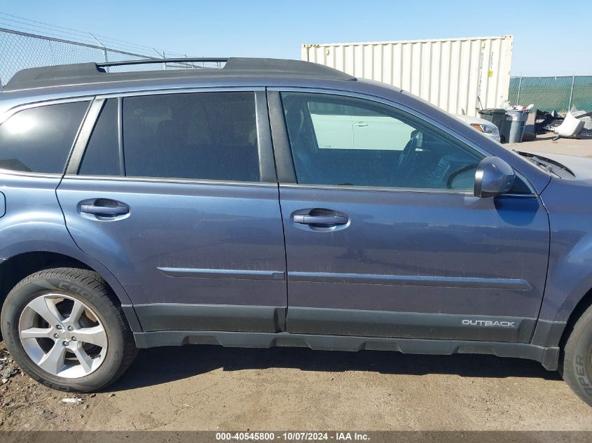 2013 Subaru Outback 2.5I Limited VIN: 4S4BRCKC9D3290455 Lot: 40545800