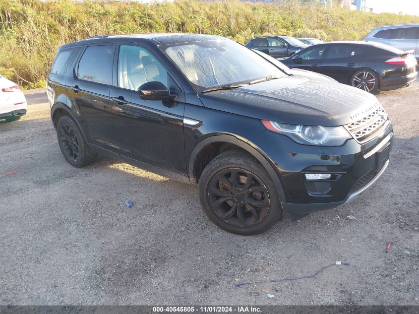 VIN SALCR2BG9HH695108 2017 Land Rover Discovery, Sp... no.1